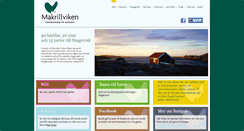 Desktop Screenshot of makrillviken.se